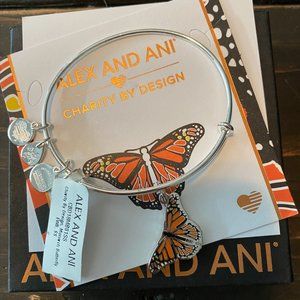 Monarch Butterfly Alex and Ani Bracelet